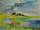 Nordsee Hallig Hooge